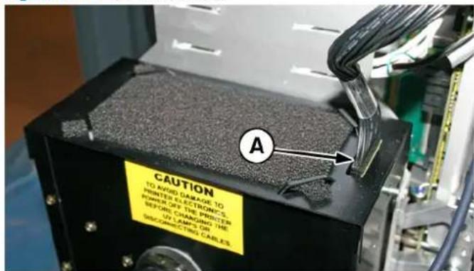 HP Scitex FB750 - Remplacer les ampoules de lampe UV - 3