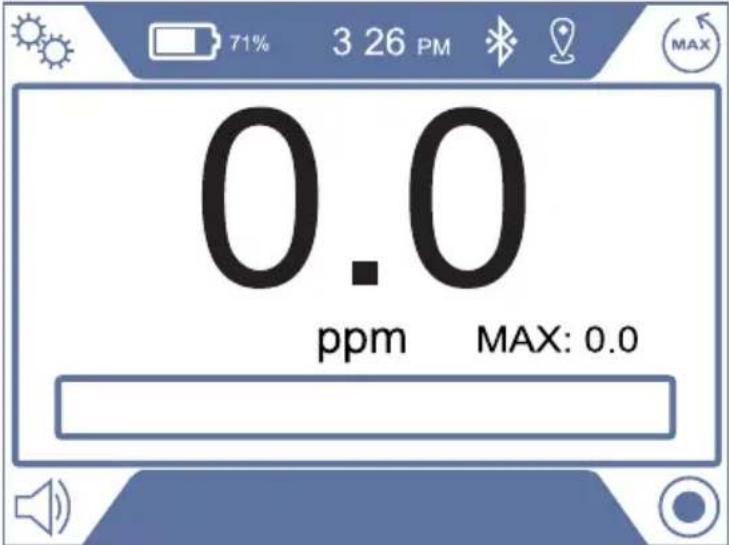 INFICON D-TEK Pro - Schermata iniziale - 1