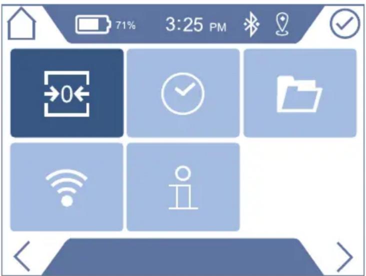 INFICON D-TEK Pro - Settings Menu - 1