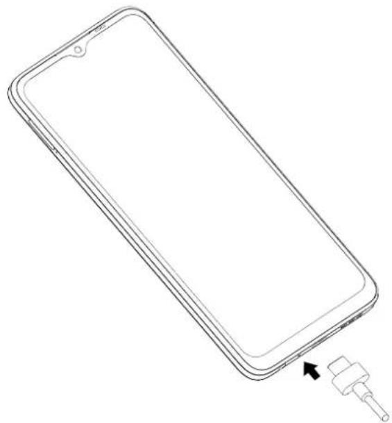 TCL 40 XE 5G - Recharge de la batterie - 1