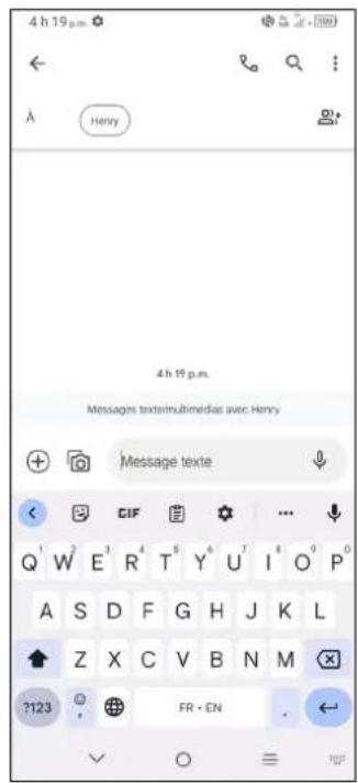 TCL 40 XE 5G - Écrire un nouveau message - 2