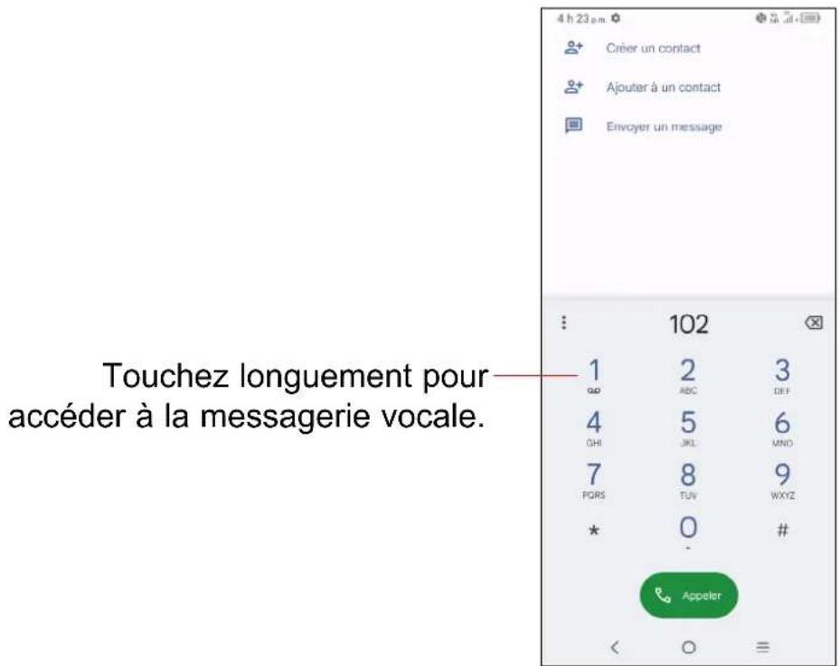 TCL 40 XE 5G - Faire un appel - 2