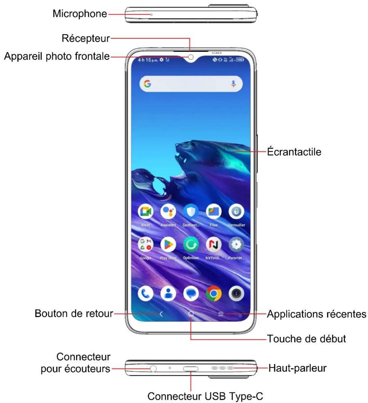 TCL 40 XE 5G - Aperçu de l'appareil - 1