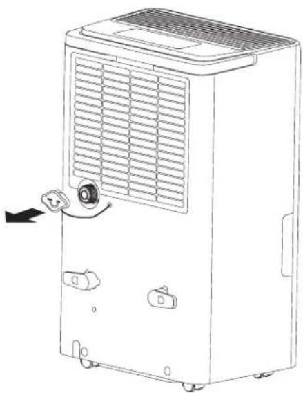TCL H25D44W - Attaching Pump Drain Tube - - 1