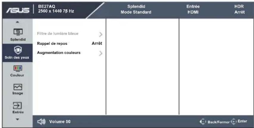 ASUS BE27AQ - Soin des yeux - 1