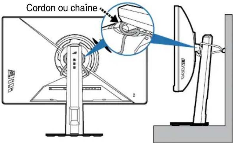 ASUS ROG Strix XG27JCG - Prévenir le basculement - 1