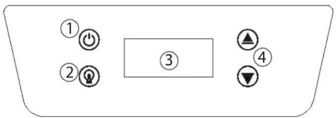 DANBY DBC031L1SS - PANEL DE CONTROL - 1