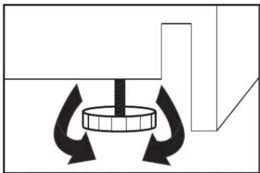 DANBY DBC031L1SS - LEVELING INSTRUCTIONS - 1