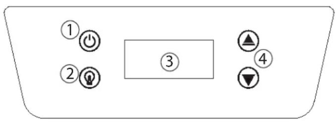 DANBY DBC031L1SS - CONTROL PANEL - 1