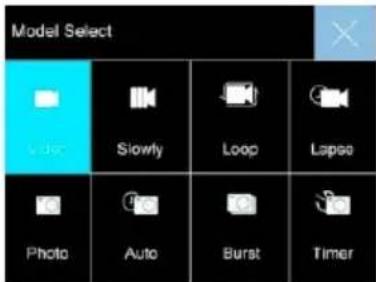 Prixton Aqua DV850 - Mode Setting - 1