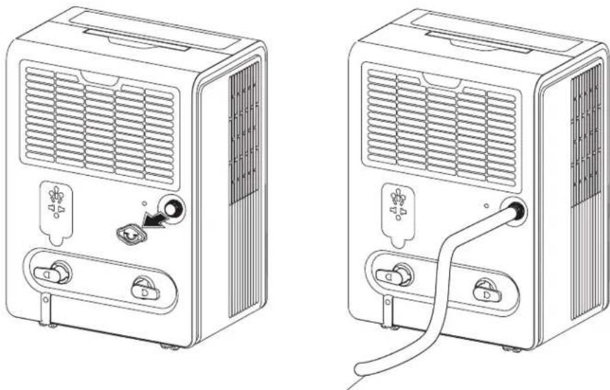 TCL H35D24W - Attaching Pump Drain Tube - - 1