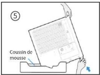 DANBY DDR022BSWDB - INSTALLATION DES ROULETTES - 3