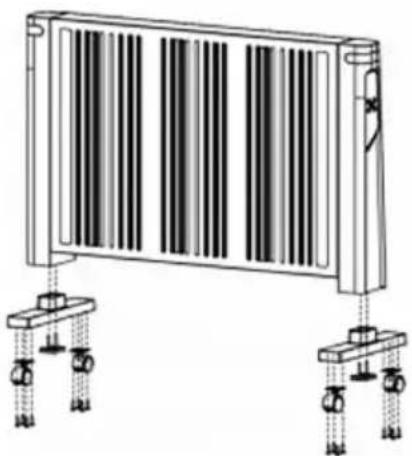 Sonnenkönig MAXIMO 10 - Casters mounting - 1