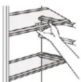 TCL MR453B - Adjustable Shelves - 1