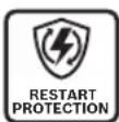 BOSCH GNF 18V-40 Professional - Protezione contro il riavvio accidentale - 1