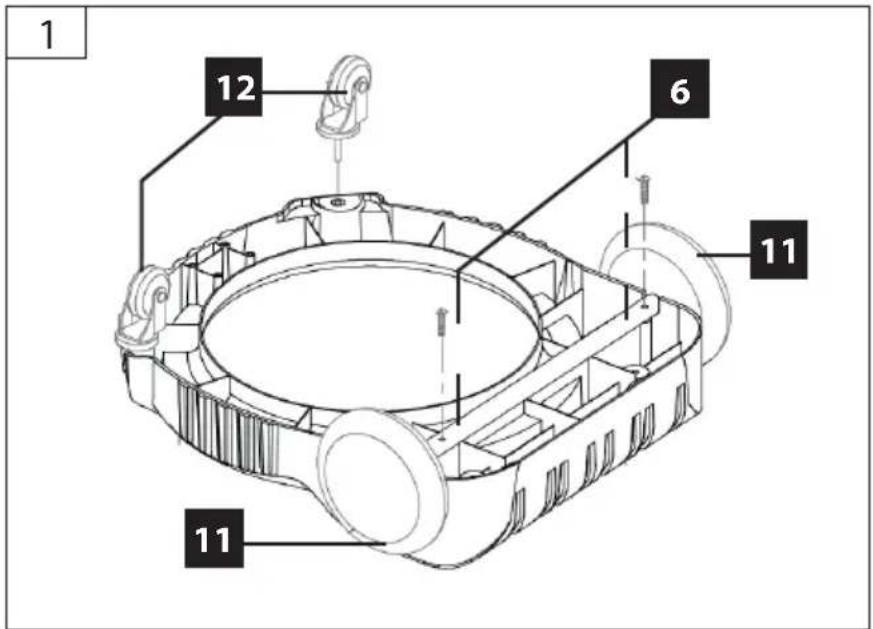 Güde GNTS 3-60L - Français CARACTÉRISTIQUES TECHNIQUES | INSTRUCTIONS DE SÉCURITÉ | UTILISATION CONFORME À LA DESTINATION | CONDUITE EN CAS D'URGENCE | DISPOSITIF DE CHARGE | BATTERIA | CONSIGNES DE TRAVAIL | SYMBOLES | LIQUIDATION | GARANTIE | SERVICE 16 - 2