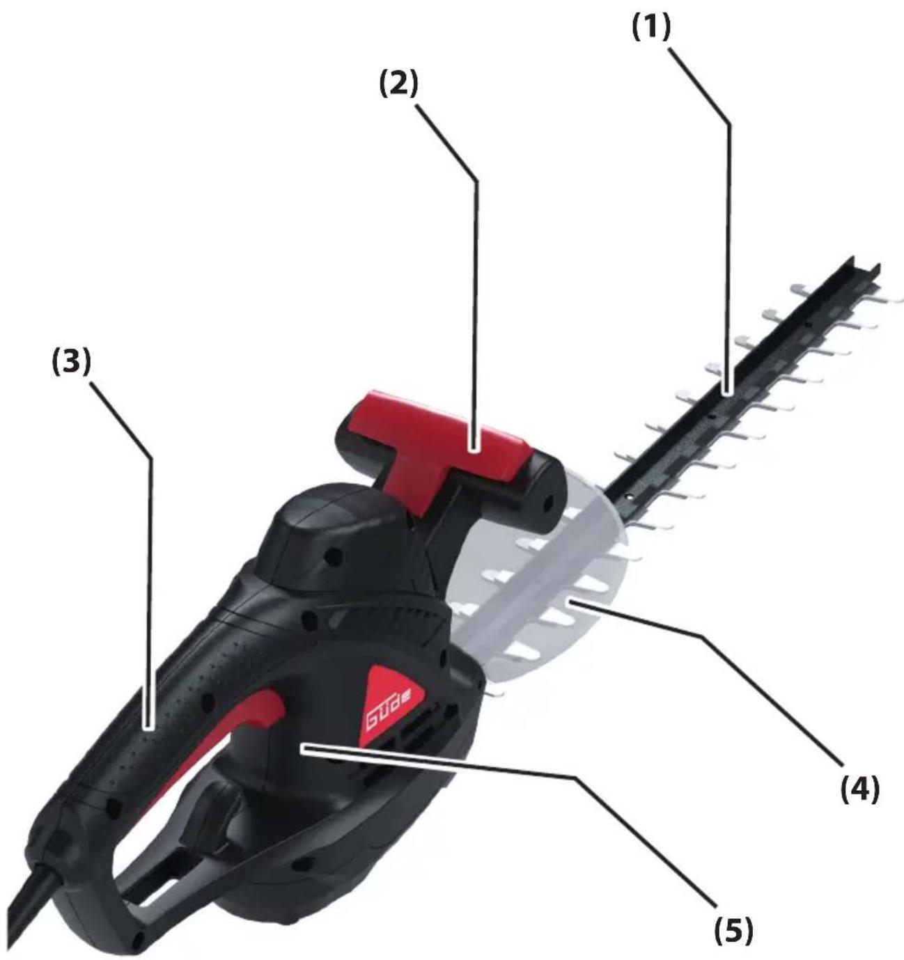 Güde GEH 510-500 - Gerätebeschreibung - 1