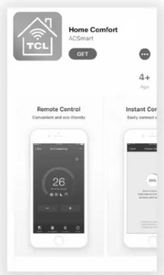 TCL 5K-12K - Paso 1: Descargar e instalar la aplicacion TCL Home Comfort App - 3