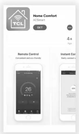 TCL 5K-12K - Step 1: Download and Install the TCL Home Comfort App - 5