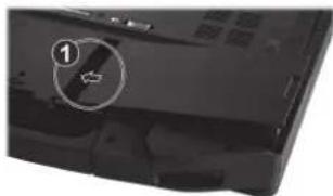 Getac S510AD - 安裝電池組 - 1
