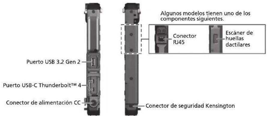 Getac UX10G5 - Componentes de la parte superior - 3