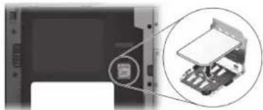 Getac UX10G5 - 安裝 micro-SIM 卡(選配) - 2