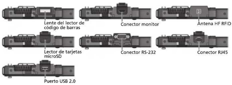 Getac UX10G5 - Componentes de la parte superior - 1