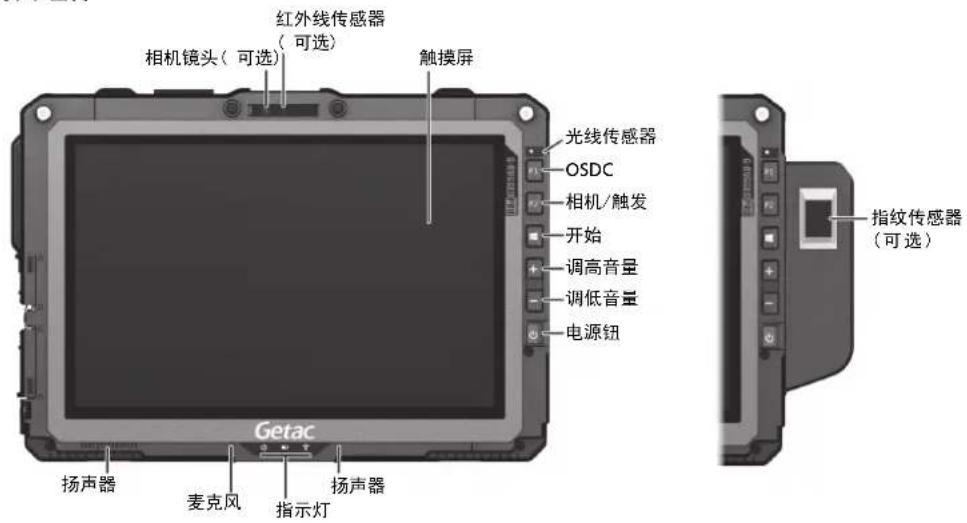 Getac UX10G5 - 外观介绍 - 1