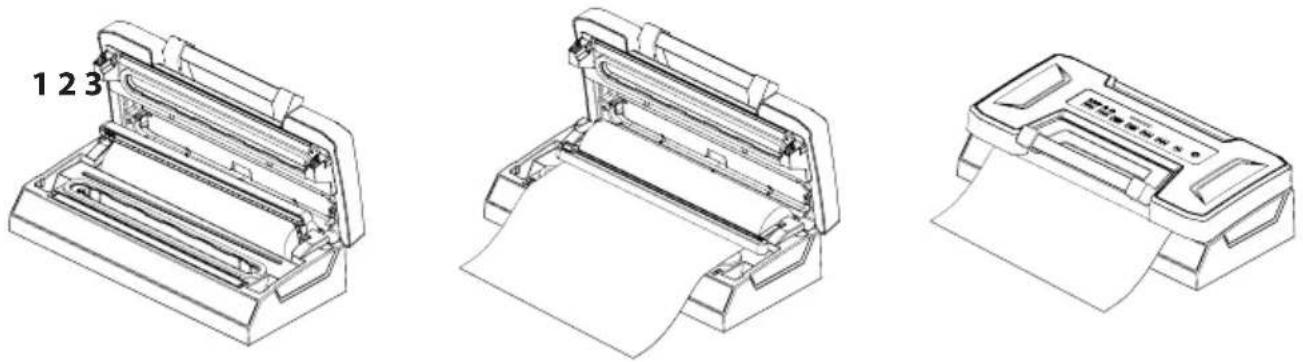 CASO VRH 800 advanced Pro - Creación de una bolsa procedente del rollo - 1