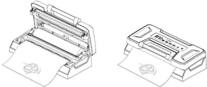CASO VRH 800 advanced Pro - 4.6Vakuum-Verpacken in einem Beutel - 1