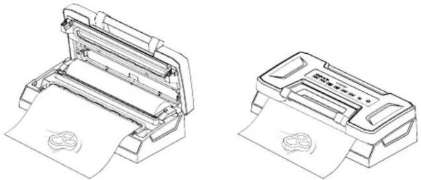 CASO VRH 800 advanced Pro - Envasar al vacío en una bolsa - 1