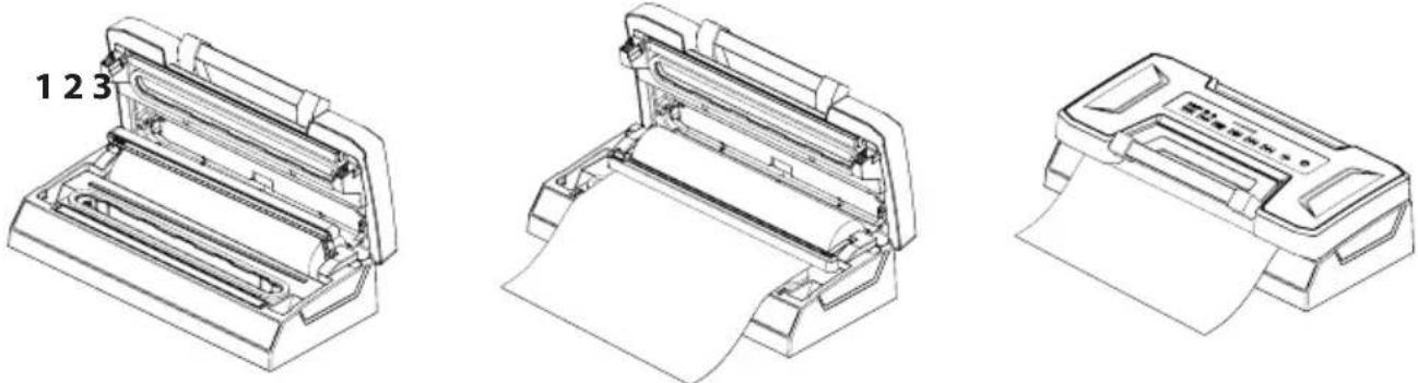 CASO VRH 800 advanced Pro - Production d'un sachet à partir d'un rouleau - 1