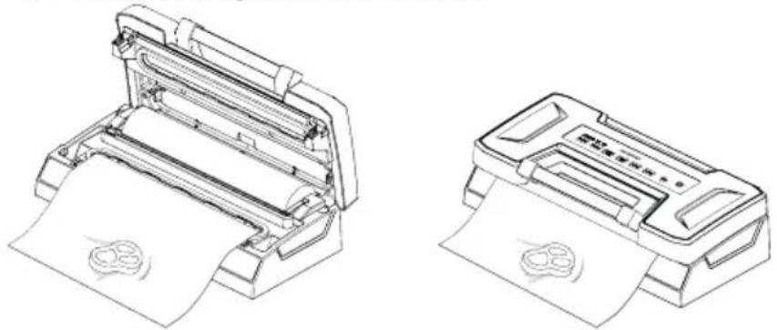CASO VRH 800 advanced Pro - Vacuüm verpakken in een zak - 1