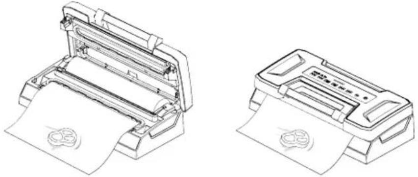 CASO VRH 800 advanced Pro - Confezionamento sotto vuoto in un sacchetto - 1
