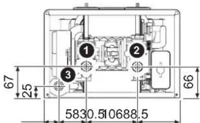 COINTRA Cami - Dimensions et raccords - 1