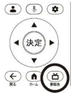 Qriom QRK-43W4KST - 放送視聴中に番組表ボタンを押す - 1