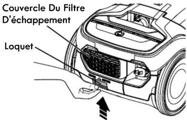 KENMORE BC3060 - FILTRE D'ÉCHAPPEMENT: SUPPORT HEPA - 1