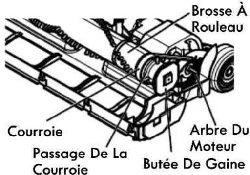 KENMORE BC3060 - POUR REMPLACER LA COURROIE - 1