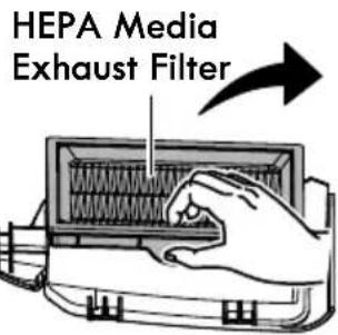 KENMORE BC3060 - EXHAUST FILTER - HEPA MEDIA - 2