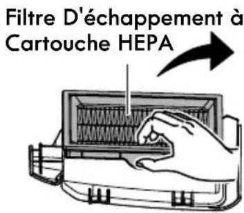 KENMORE BC3060 - FILTRE D'ÉCHAPPEMENT: SUPPORT HEPA - 2