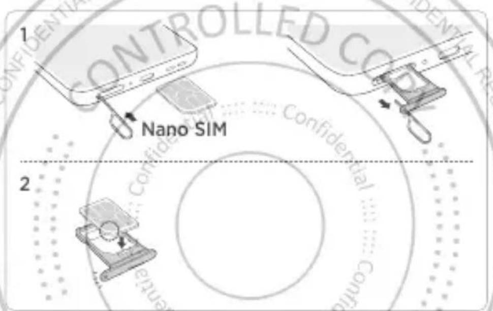 MOTOROLA Edge 70 - Inserimento della scheda e accensione - 1