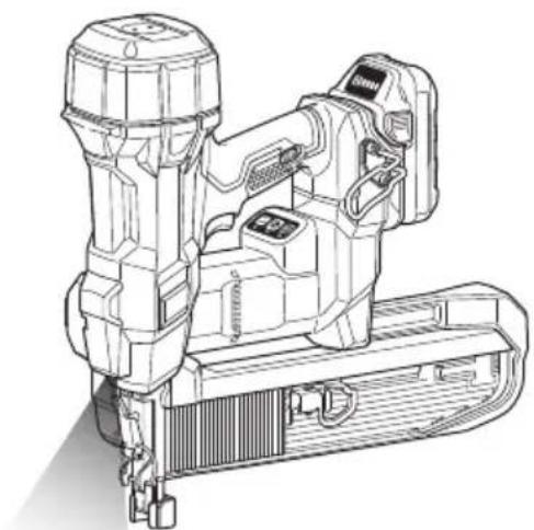 HiKOKI N 1808DA - Como usar la luz LED - 1