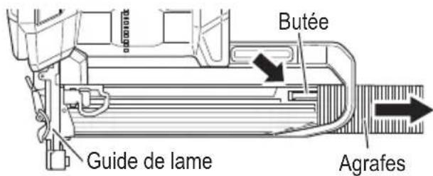 HiKOKI N 1808DA - Retrait des agrafes : - 2