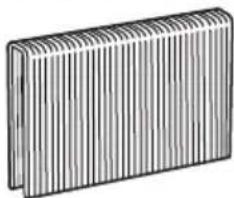 HiKOKI N 1808DA - Dimensions des agrafes - 1