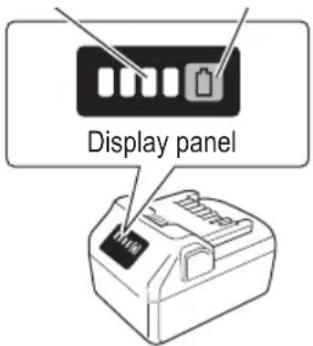 HiKOKI N 1808DA - PREPARING THE BATTERY - 1