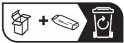 HiKOKI C3609DUM - Informations de recyclage pour les emballages - 3