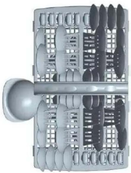 FAGOR FLVP1347ES - \* Panier inférieur - 2