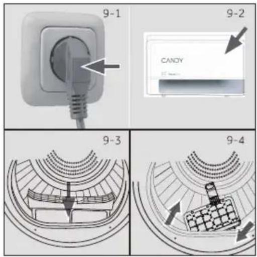 CANDY BRS 8N2BX-S - Prepare the laundry - 1