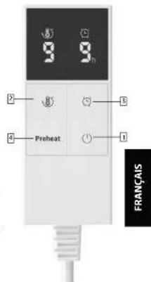 2 Preheat 3 4 1 FRANÇAIS