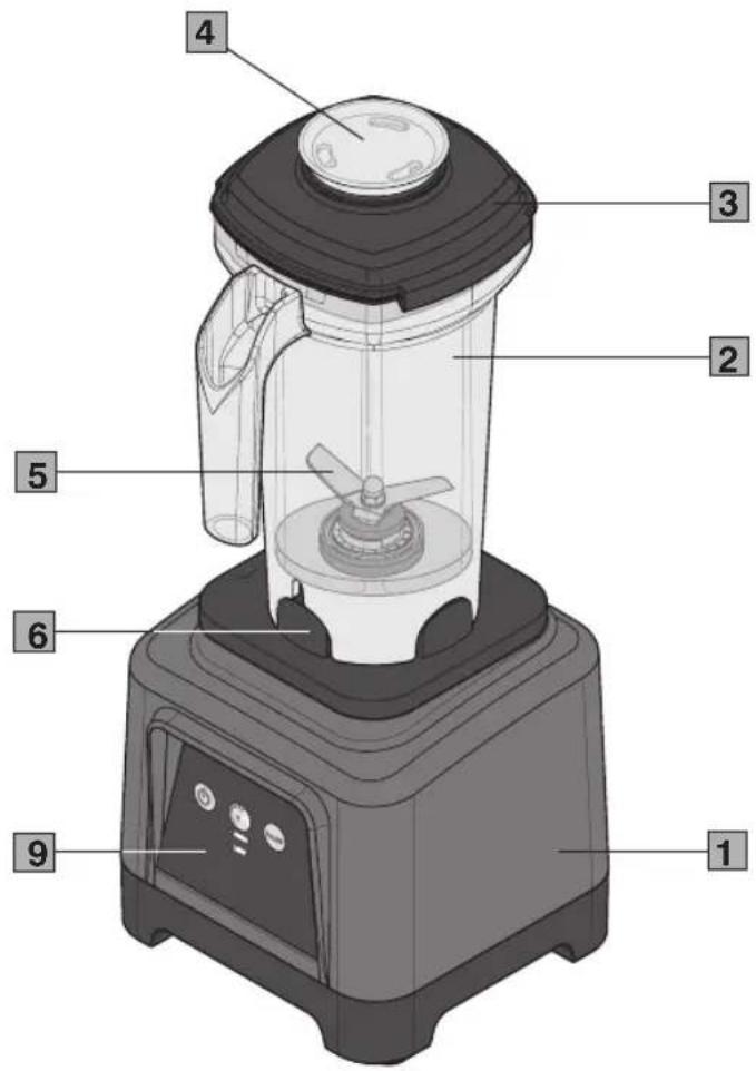 Ceado B280 - STANDMIXER B180, B185, B280 und B284 - 1